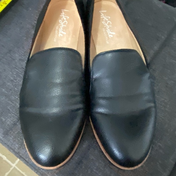 Life Stride Velocity 2.0 Black Zendaya Comfort Casual Office Loafer Flats. Sz-11 - Picture 4 of 15